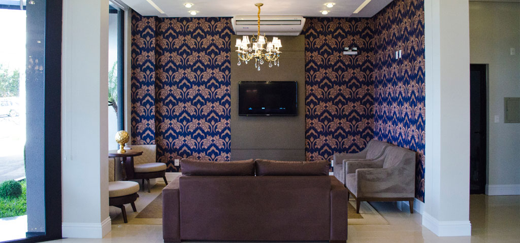 Sala de TV do Seville Park Hotel